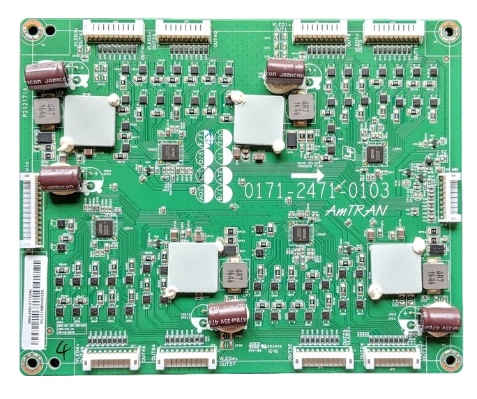 3665-0082-0111 Vizio LED Driver, 3665-0082-0111(3A), 0171-2471-0103, (LAUAUADS), M65-D0