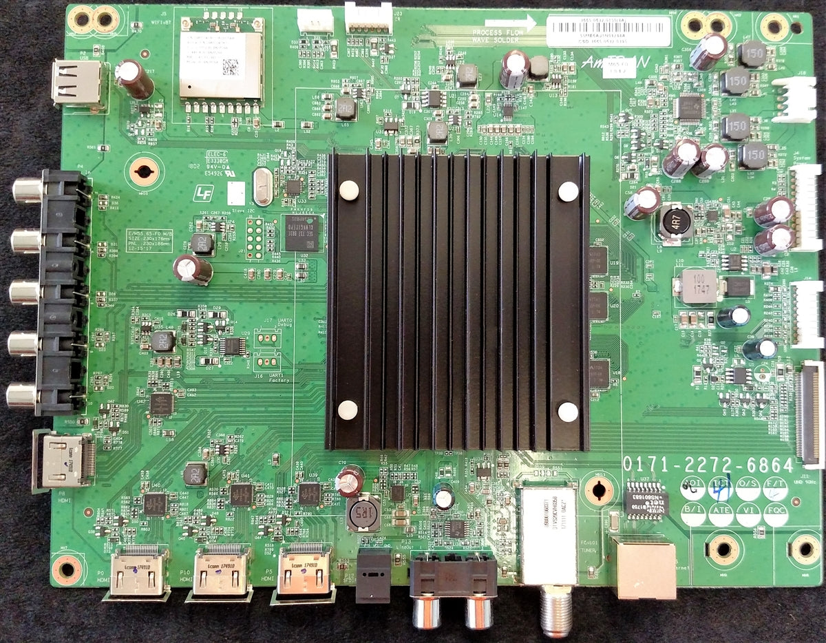 3665-0632-0150 Vizio Main Board, 3665-0632-0395, 0171-2272-6864, M65-F0