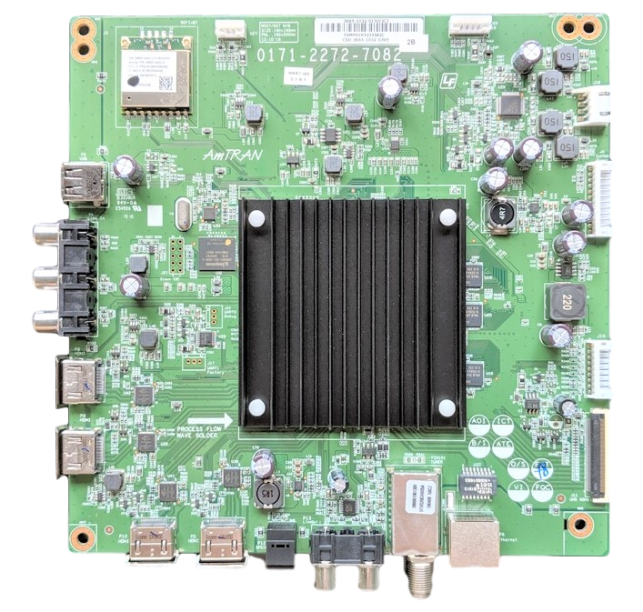 3665-1032-0150 Vizio Main Board, 3665-1032-0395, 0171-2272-7082, M657-G0 LAUAQDLV, M657-G0