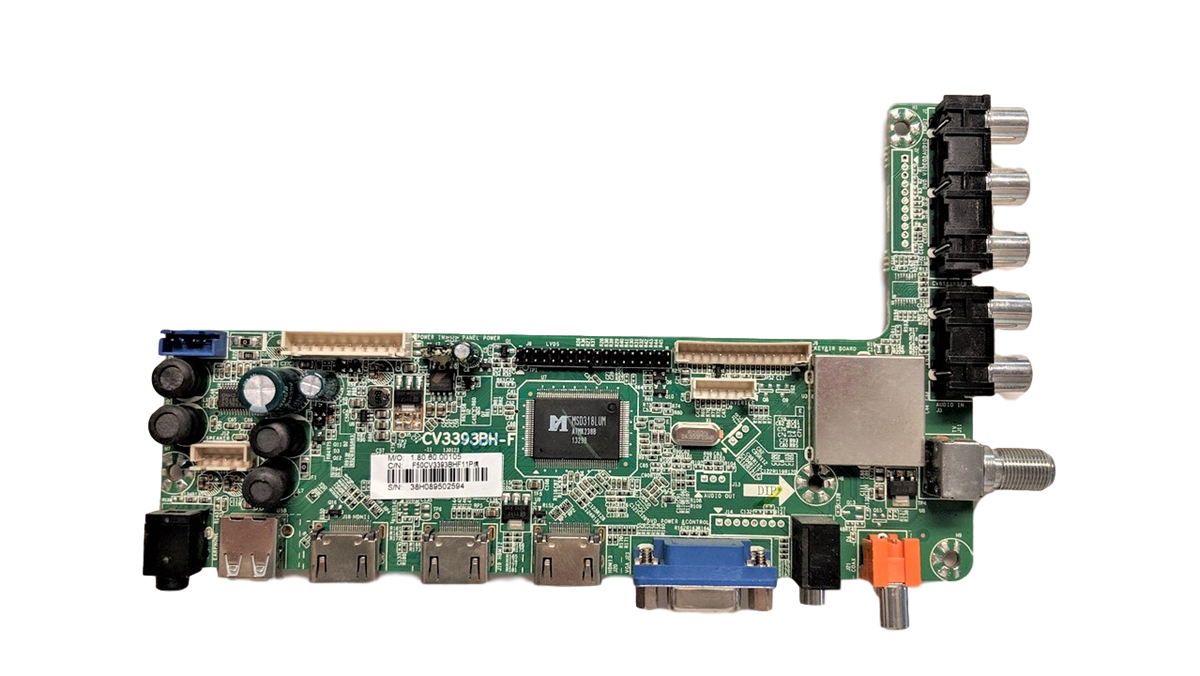 38H0895 Seiki Main Board, CV3393BH-F, 1.80.60.00105, SE46FY10