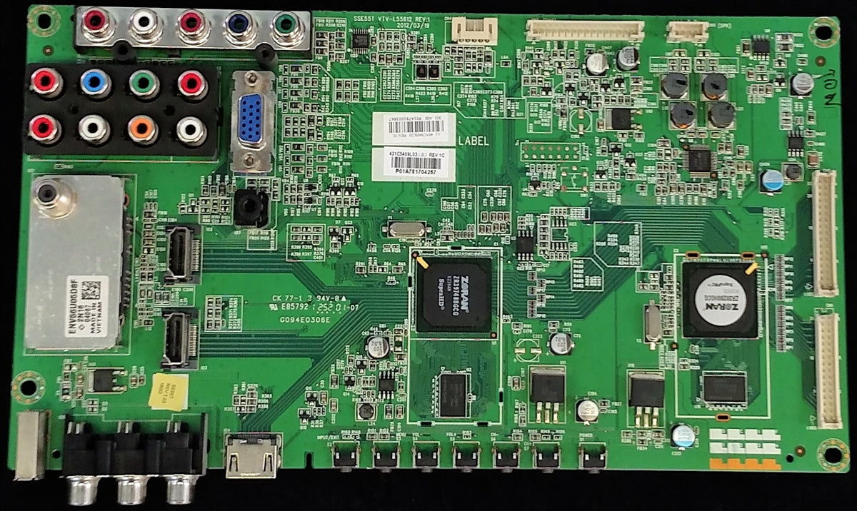 431C5469L03 Sanyo TV Module, main board, 461C5469L03, SSE55T, VTV-L55612, DP55441 P55441-04