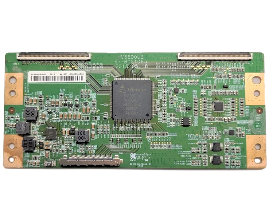 47-6021063 Proscan T-Con Board, HV550QUB-N81, E361035, PLDED5515-B-UHD