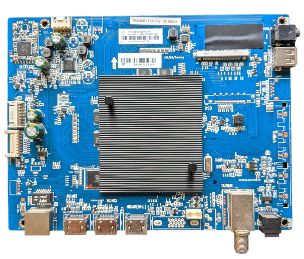 49GSR4100KL-MAIN Polaroid Main Board, 200-488-1012H, 100841272H, 49GSR4100KL