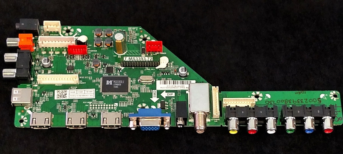 50023393B00730 HITACHI MAIN BOARD, T.MS3393.72, A15105706, LE65K6R9, 65K3