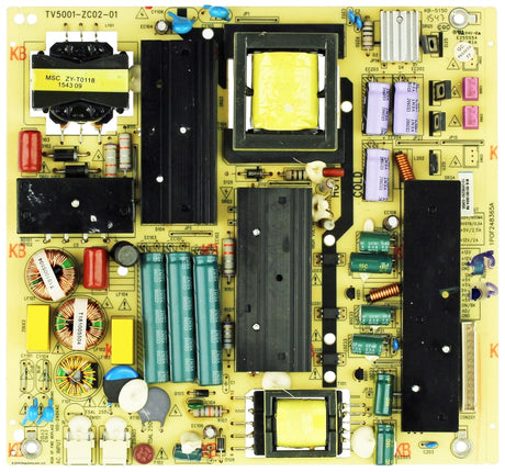 514C5001M18 Haier  Power Supply, TV5001-ZC02-01, 1POF248365A, 50E3500