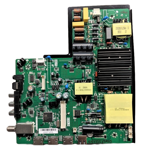 515Y35539M05 Insignia Main Board/Power Supply, TP.MS3553.PC906, NS-50D510NA19