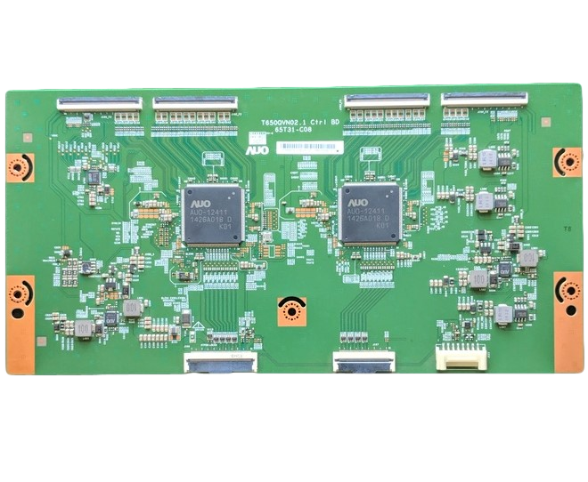 55.65T31.C05 RCA T-Con Board, T650QVN02.1 CTRL BD, 65T31-C08, PRK65A65RQ