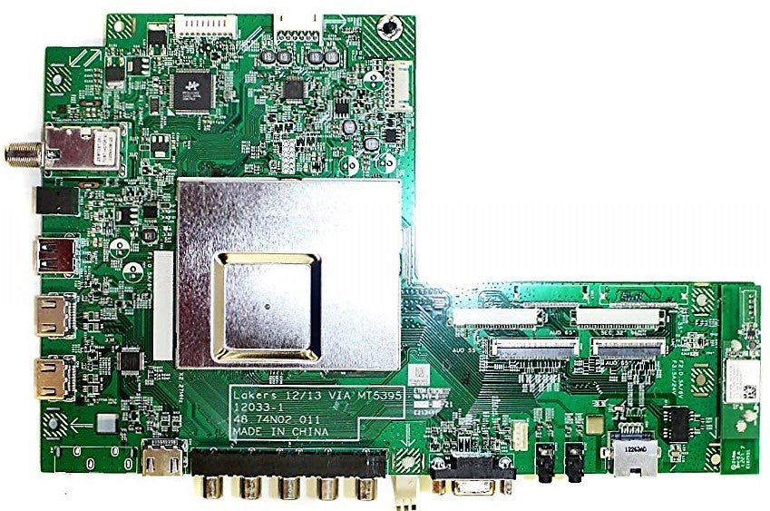 55.74W01.001 Vizio Main Board, 91.74W10.001G, 48.74N02.011, E502AR