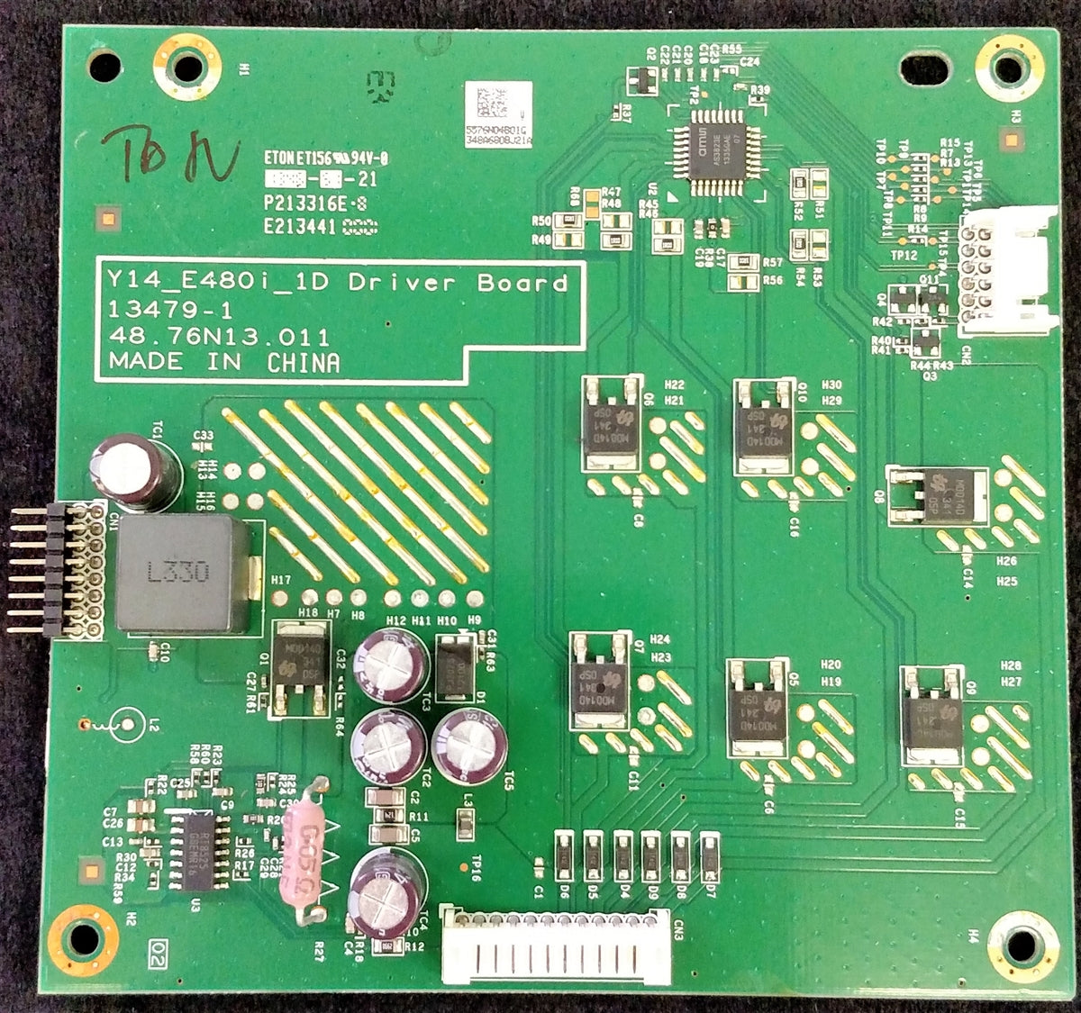 55.76N04.B01G Vizio LED Driver, 13479-1, 48.76N13.011, Y14_E480I_1D, E480i-B2