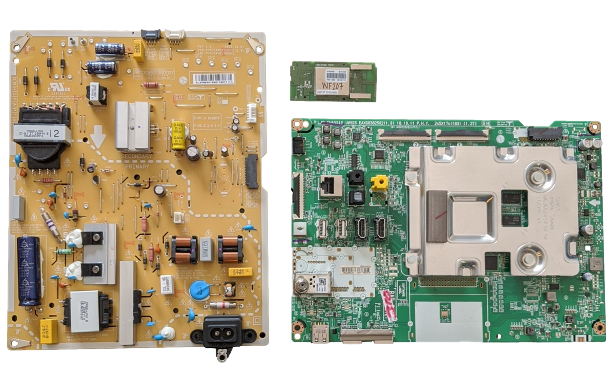 55SM8600PUA LG TV Repair Parts Kit, EBT66077501 Main Board, EAY6516991 TV Parts Today