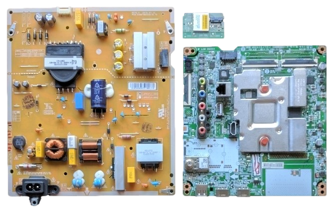 55UN7000PUB BUSFLKR LG TV Repair Parts Kit, EBT66490802 Main Board, EAY64948701 Power Supply, EAT64113202 Wifi, 55UN7000PUB.BUSFLKR