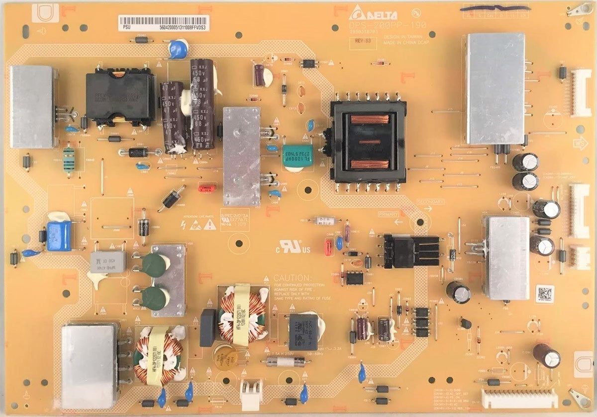 Câbles Nappe Alimentation Vers Carte Mère Pour TV Vizio M651D-A2R – Neuf, Issu De TV écran Cassé