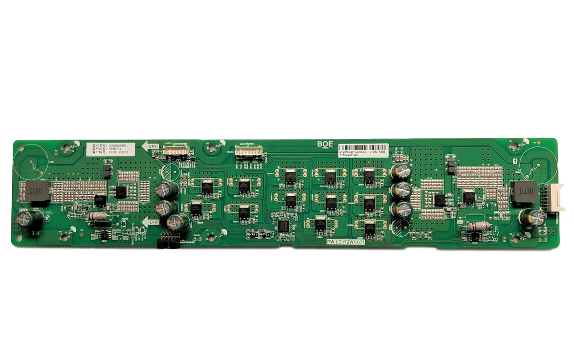 60101-03233 Vizio LED Driver, HV650QUB-N90, PW.LD172W1.671, A19060248, V656-G4