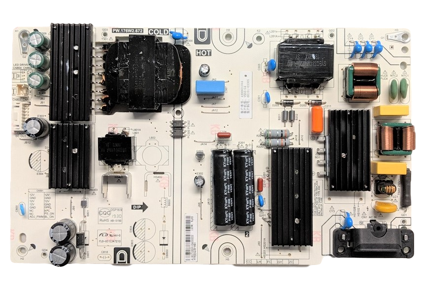 60101-03305 Vizio Power Supply, PW.176W2.672, 60101-03305, V555-G4