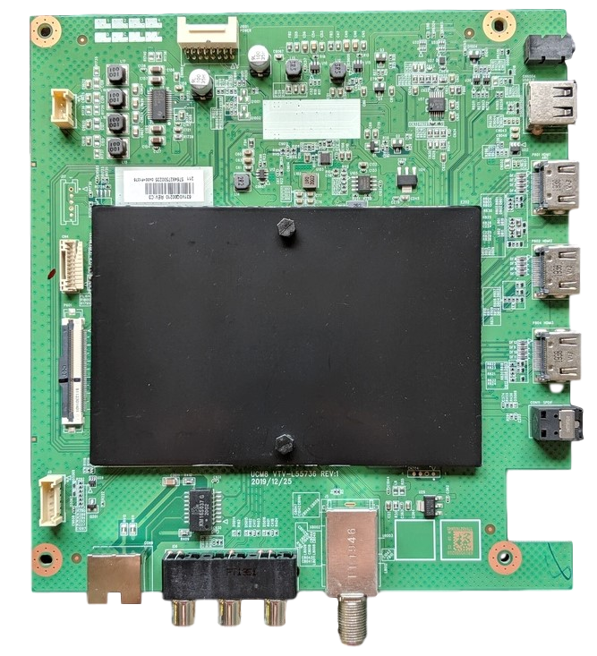 631V0Q00210 Toshiba Main Board, 78V10000010, 78V10000050, VTV-L55736, 631V0Q00210, 50LF621U21