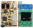 65Q825 TCL TV Repair Parts Kit, 08-RT73002-MA200AA Main Board, 08-P302W0L-PW200AA Power Supply, 55.65T59.C02 T-Con, 07-RT8812-MA4G Wifi, 65Q825