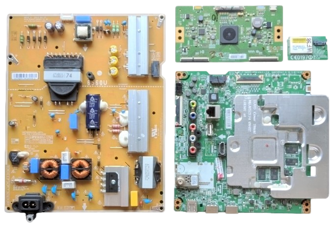 65UJ6300-UA LG TV Repair Parts Kit, EBT64473302 /03 Main Board, EAY64511001 Power Supply, 6871L-5283A T-Con, EAT63435701 Wifi, 65UJ6300-UA.AUSYLOR, 65UJ6300-UA.BUSYLJR