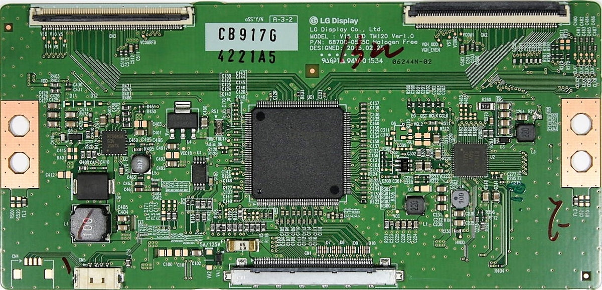 6871L4221A LG TV Module, TCon board, 6870C0535C, 49UF6430UB, 49UF6
