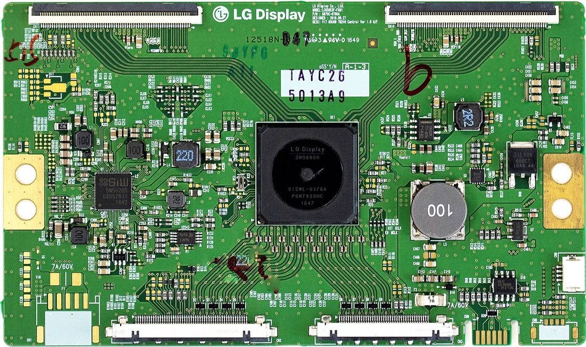 6871L-5013A LG T-Con Board, 6870C-0700A, LC650EGF-FKMI, 65SJ8500, 65SJ