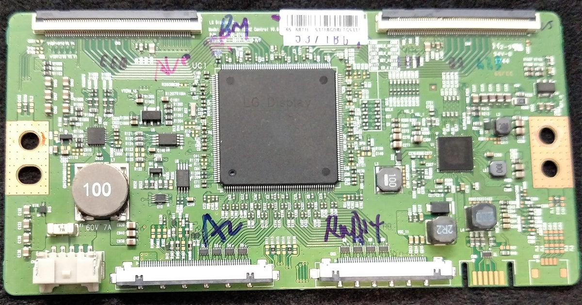 6871L-5371B Sony T-Con, 1-897-315-11, 1-897-237-13, 1-897-237-14, 6870C-0749A, XBR-65X850F, XBR-65X850G, XBR-65X800H