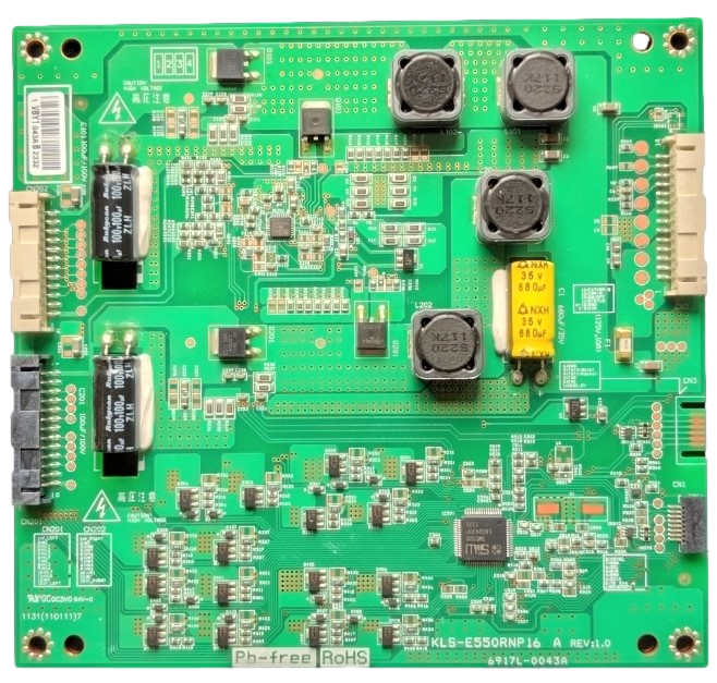 6917L-0043A Vizio LED Driver, KLS-E550RNP16 A, M3D550SR.