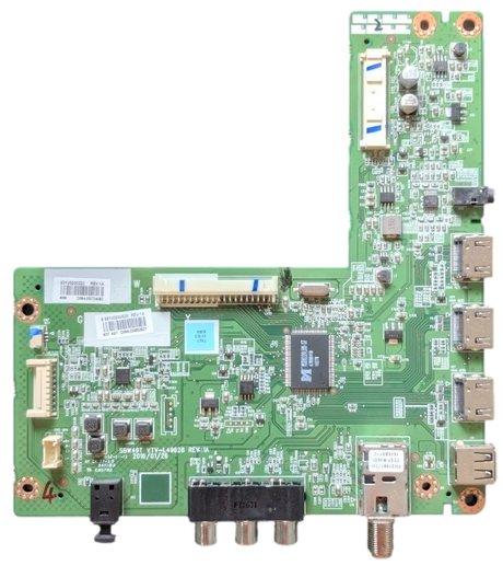 691V0200020 Toshiba Main Board, D09A107500978, 631V0200020, 50L420U