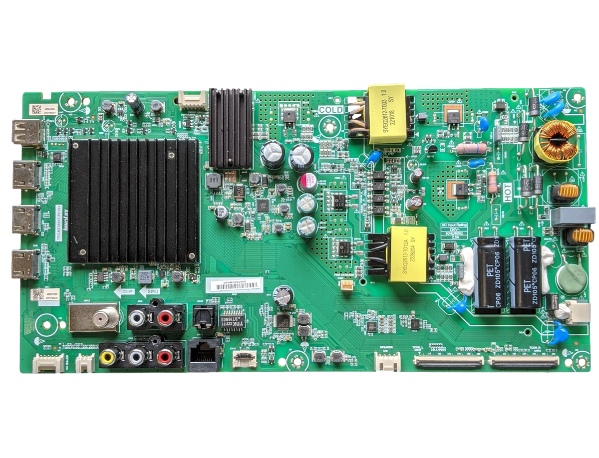 6M03A000AX00J Vizio Main Board, M0005YC0R, TPD.MT5691T.PC763, V505-J09