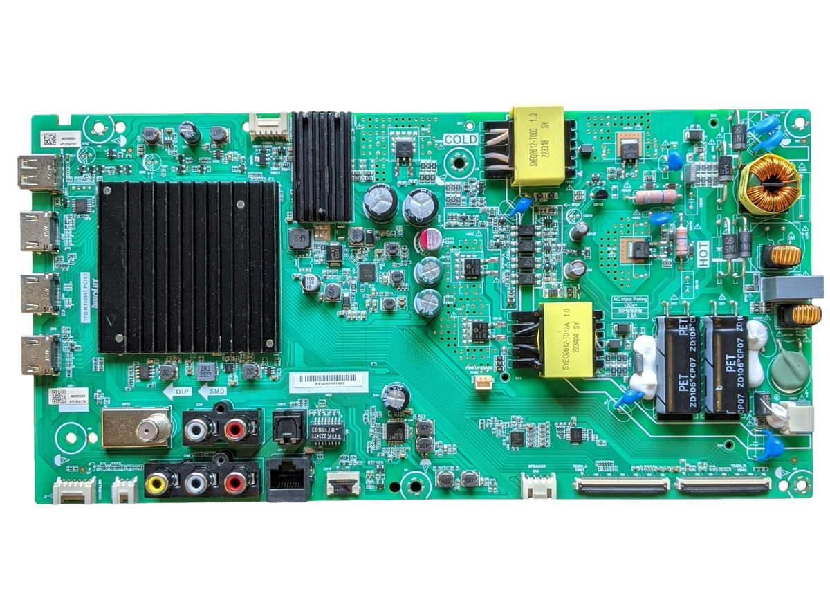 6M03A000B400J Vizio Main Board, M0005XC0R, TPD.MT5691T.PC763, V505-J09