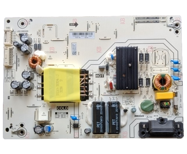 6M04B0002L000 Vizio Power Supply, P500D104DB, V505-H19