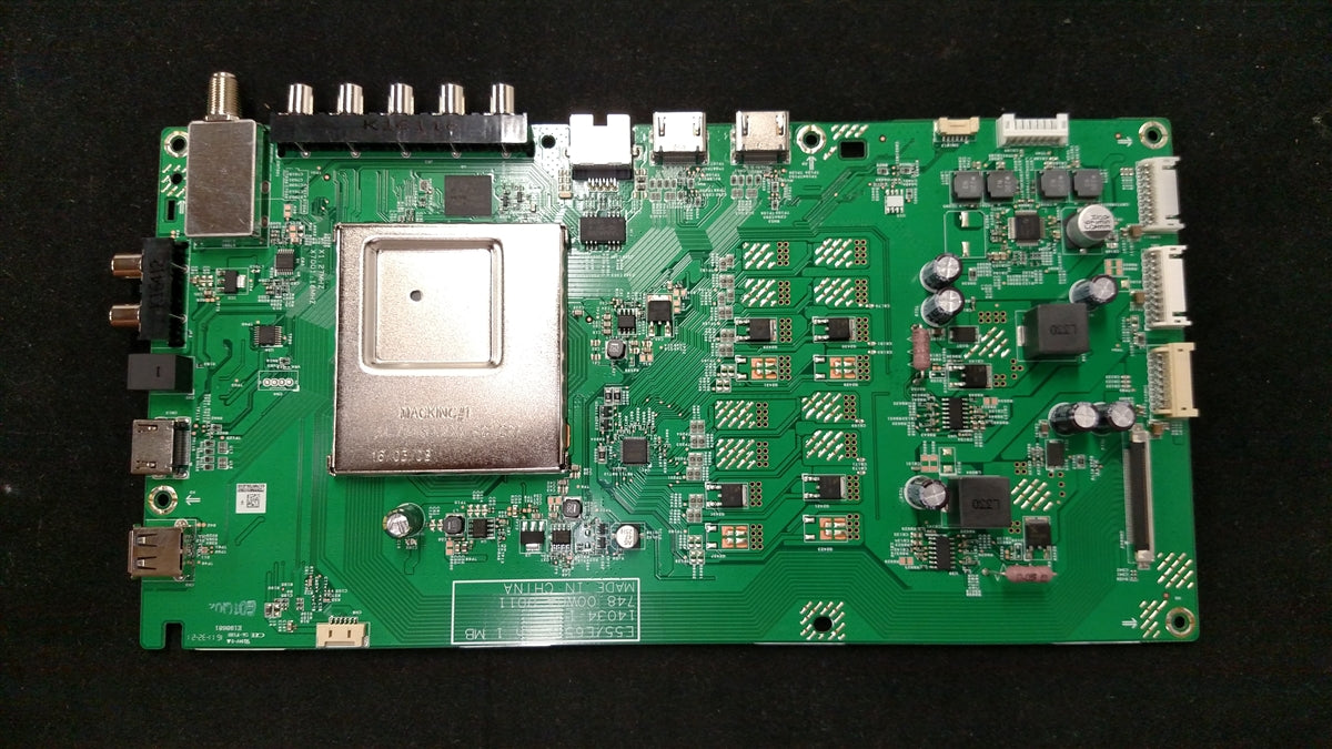 755.00W01.C003 Vizio Main Board, 748.00W04.001, 14034-1, 75500W01C003, D55-D2, D55-D2 LWZ2UCAR, D55-D2 LWZJUCBS, D55-D2 LWZ2UCBS
