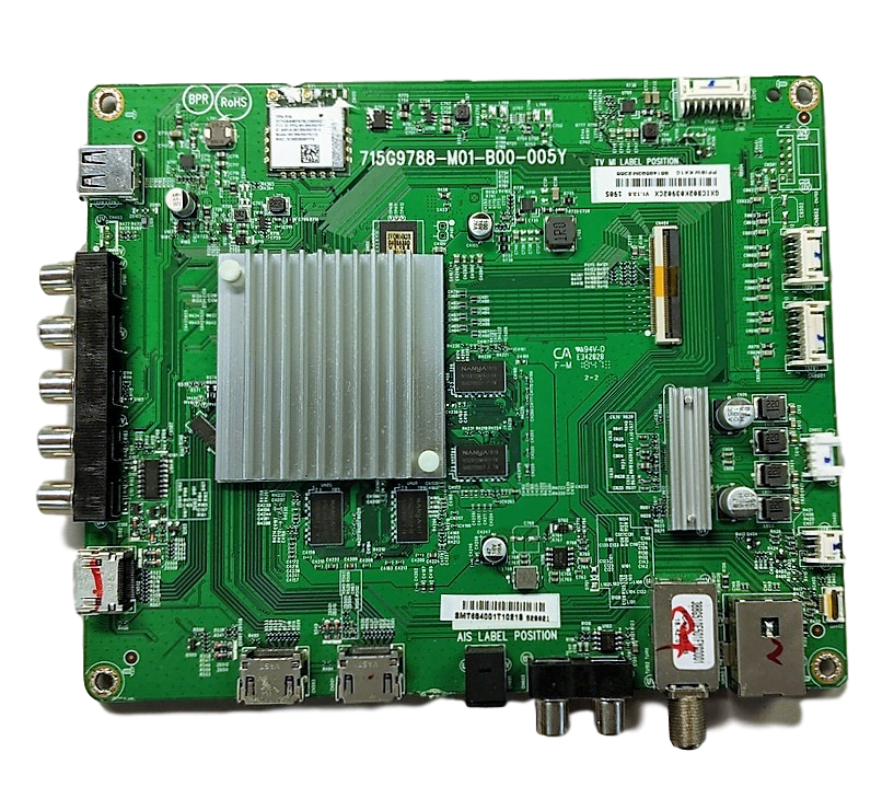 756TGXICB02K039 Vizio Main Board, 715G9788-M01-B00-005Y, GXICB02K03902CX, PFI8WKX1X, D65-F1