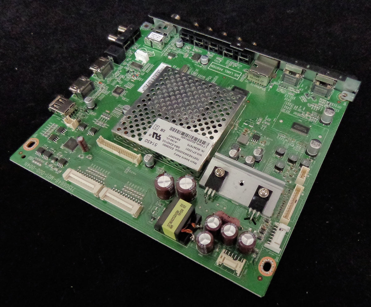 756TXECB02K0380 Vizio Main Board, 756TXECB02K038, 715G6648-M01-000-00TN, E500I-B1