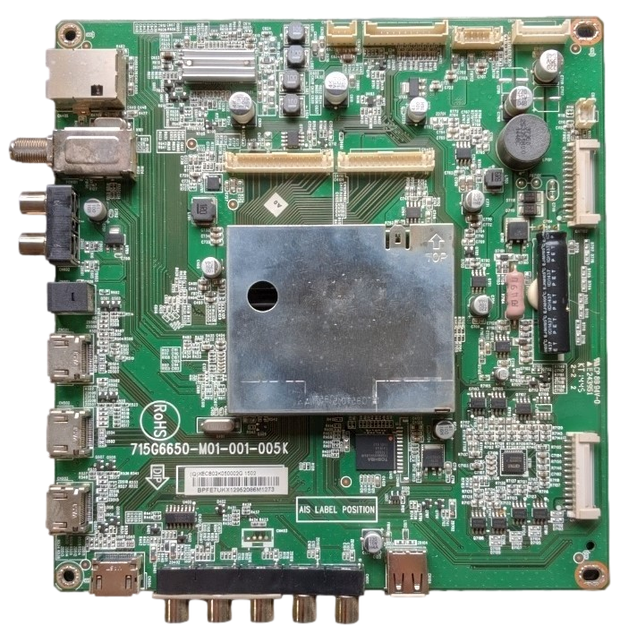 756TXECB02K050 Vizio Main Board, 715G6650-M01-001-005K, XECB02K050002, M422I-B1
