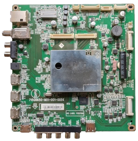 756TXECB02K050 Vizio Main Board, 715G6650-M01-001-005K, XECB02K050002, M422I-B1