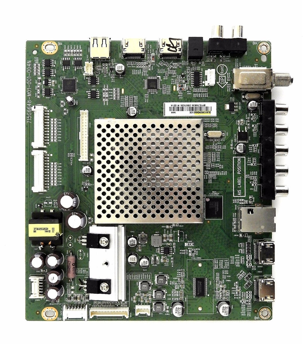 756TXECB02K0630 Vizio Main Board, 756TXECB02K063, 715G6648-M01-001-004N, E500i-B1
