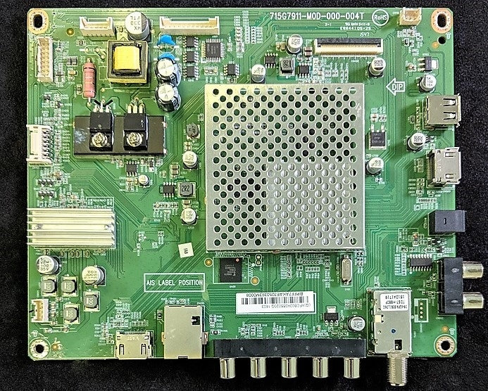 756TXFCB02K0550 Vizio Main Board, 715G7911-M0D-000-004T, (Q)XFCB02K055020Q, CBPFF7AKAE, D40-D1