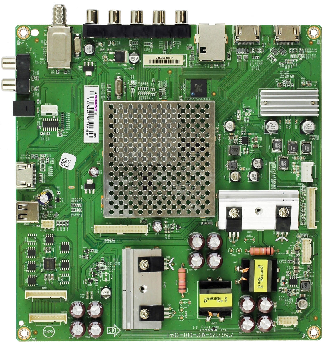 756TXFCB02K0560 Vizio Main Board, PCB-Main, 715G7484-M1A-001-004Y, (X)XFCB02K056020X, BPFF7AKXF, E50-C1, D50-D1, E50-C1 LTMWSKER