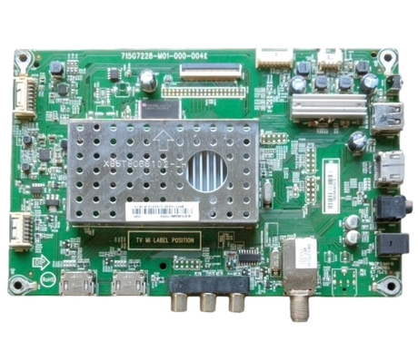 756TXFCB0QK017 Haier Main Board, 715G7228-M01-000-004K, XFCB0QK017, 43E4500R