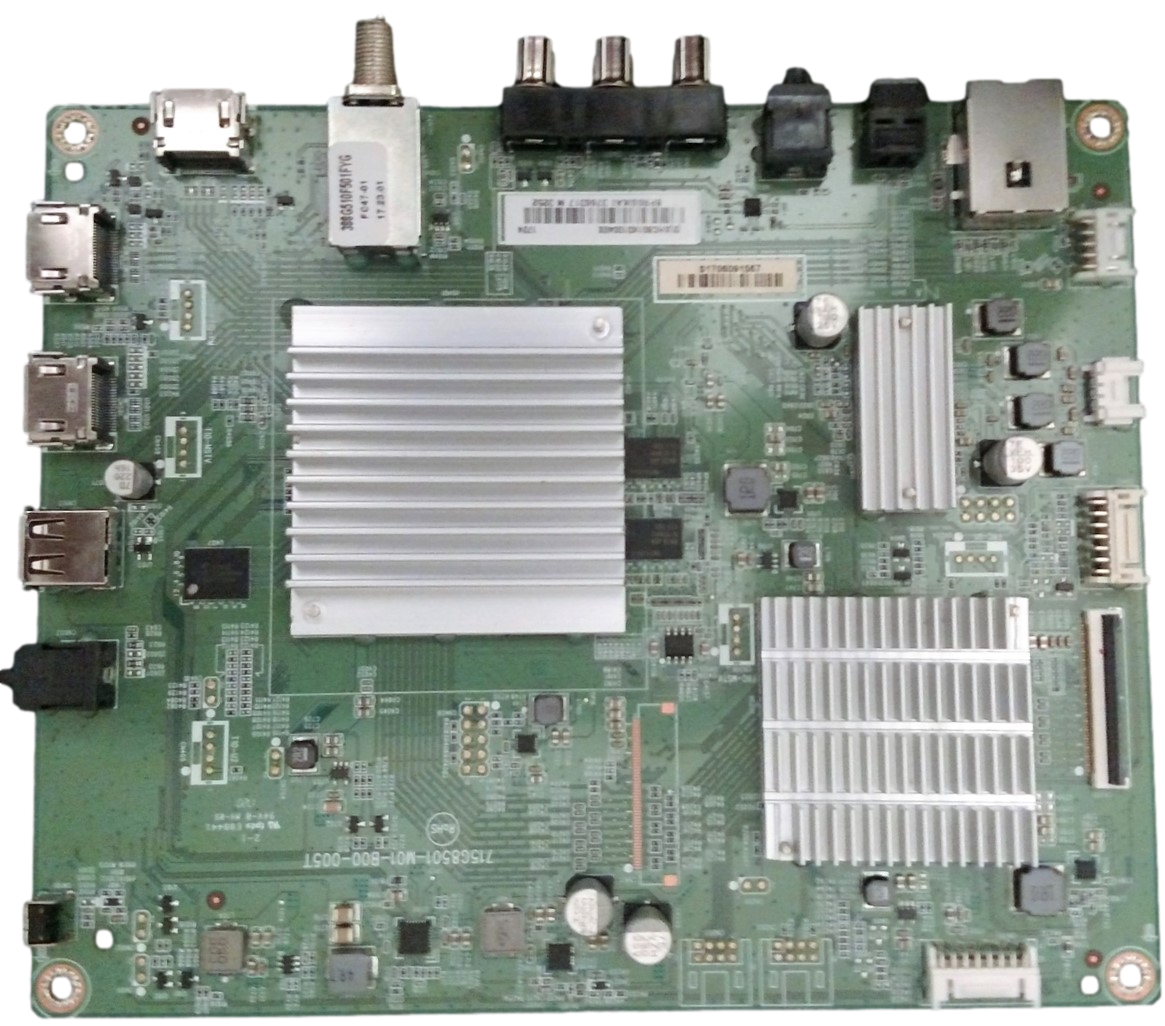 756TXHCB01K0100 Insignia Main Board, 756TXHCB01K010, 715G8501-M01-B00-005T, (X)XHCB01K010040X, NS-55DR620NA18