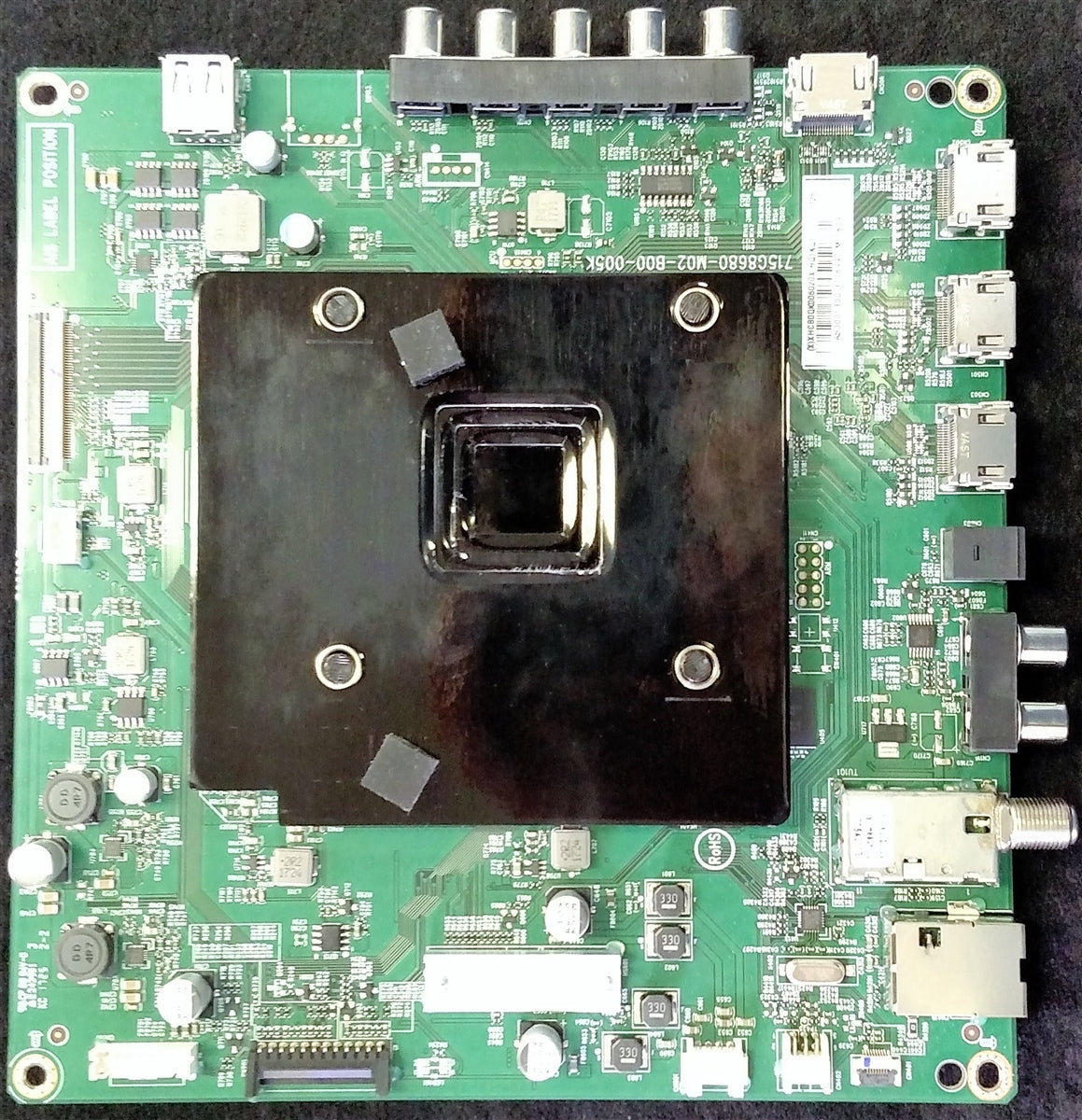756TXHCB0QK006 Vizio Main Board, 715G8680-M01-B00-005K, D50-E1, D50E1