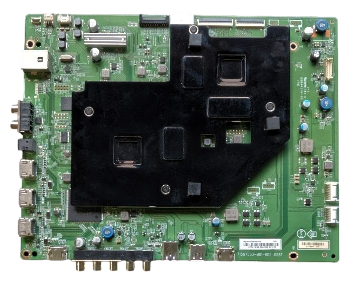756TXHCB0QK022 Vizio Main Board, (X)XHCB0QK022020X, 715G7533-M01-002-005T, P55-E1