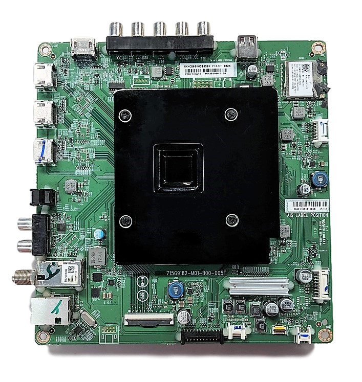 756TXHCB0QK036 Vizio Main Board, 715G9182-M01-B00-005K, GXHCB0QK036030X, E65-F1, E65F1