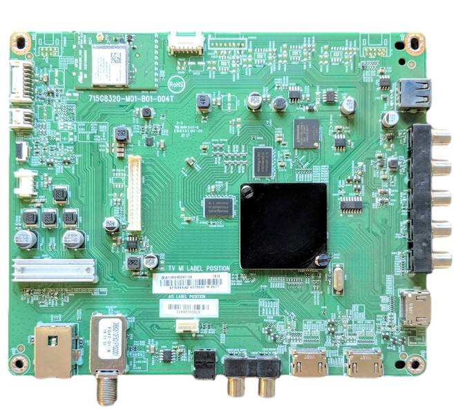 756TXICB02K024 Vizio Main Board, 715G8320-M01-B01-004T, (X)XICB02K024010X, D50F-F1