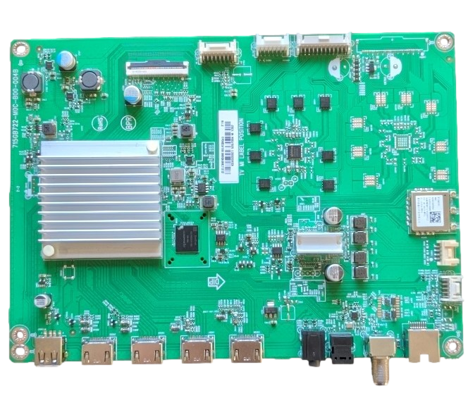 756TXICB02K030 Vizio Main Board, (X)XLCB02K030010X, 715G8320-M02-B03-004Y, BPRI8KKX6, D43F-F1
