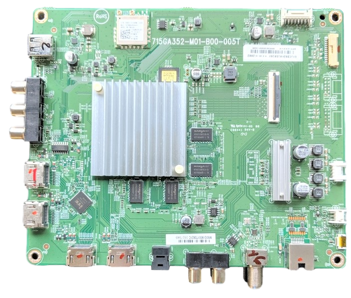 756TXJCB02K015 Vizio Main Board, 715GA352-M01-B00-005T, M507-G1