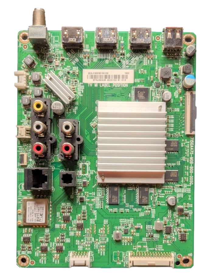 756TXJCB02K016 Vizio Main Board, 756TXJCB02K016, 715GA475-M0B-B00-005G, V585-G1