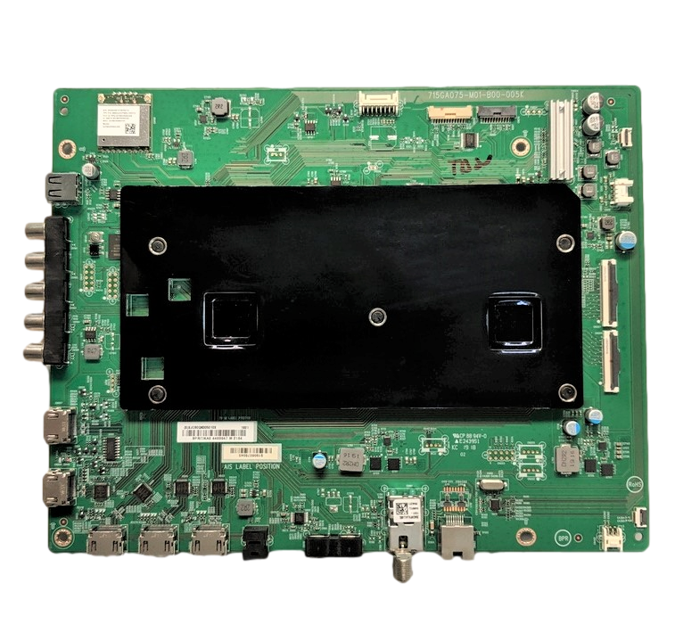 756TXJCB0QK005 Vizio Main Board, 715GA075-M01-B00-005K, (X)XJCB0QK005010X, PX65-G1