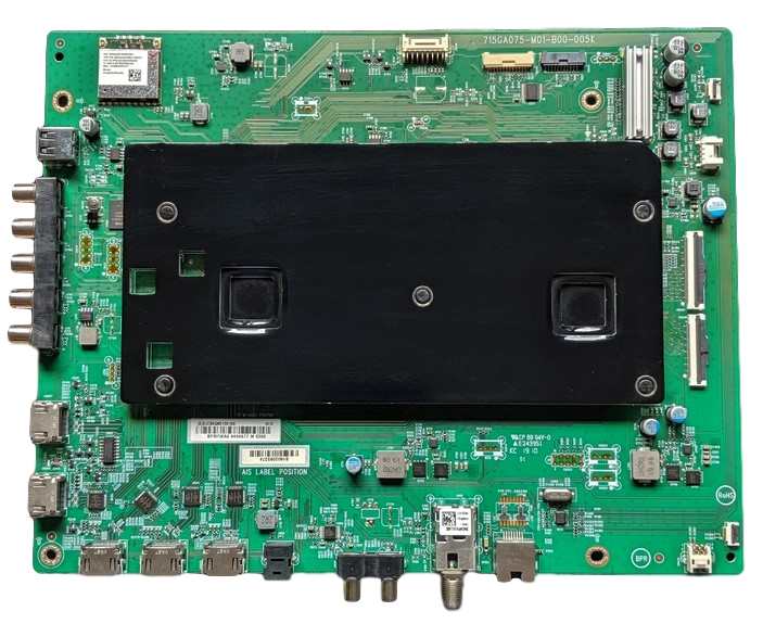 756TXJCB0QK013 Vizio Main Board, 756TXJCB0QK013, 715GA075-M01-B00-005K, PX65-G1