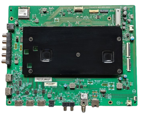 756TXJCB0QK013 Vizio Main Board, 756TXJCB0QK013, 715GA075-M01-B00-005K, PX65-G1