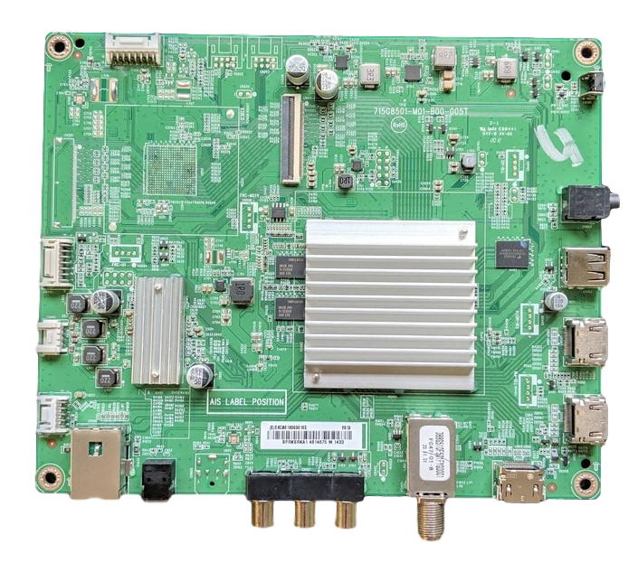 756TXKCB01K003 Vizio Main Board, 756TXKCB01K003, 715G8501-M01-B00-005T, (X)XKCB01K003010X, 100012587